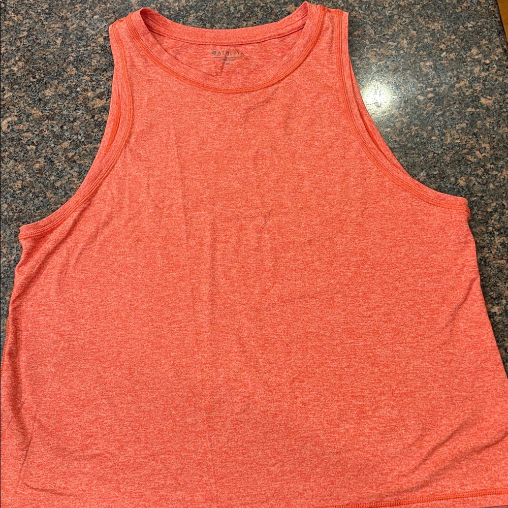 Athleta Vibrant Red Tank Top
